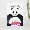 Zoek naar panda verjaardagskaarten Gebak