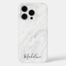Recherche de marbre blanc iphone coques Chic