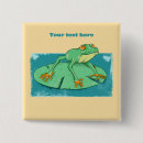 Recherche de grenouilles badges Grenouille verte