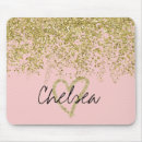 Recherche de paillettes roses tapis souris Tendance