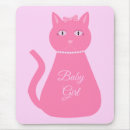 Recherche de joli chat tapis souris Rose