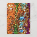 Recherche de orange verte cartes postales Motif