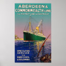 Recherche de bateau vintage posters Océan