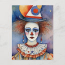 Recherche de clown cartes postales Unique