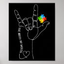 Zoek naar autisme maand posters Bewustwording