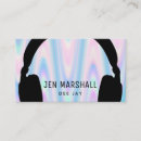 Recherche de iridescente cartes visite Pastel