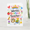 Zoek naar beste leraar kaarten Eindejaarsgeschenk