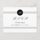 Recherche de enveloppe de rsvp posters Élégant