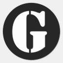 Recherche de lettre g autocollants Alphabet