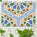 Recherche de mosaïque marocaine cuisine linges Bleu