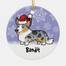 Recherche de corgi décorations de noël Amoureux des animaux