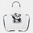 Recherche de panda mignon tabliers Animaux
