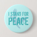Zoek naar vredesduif buttons Activist