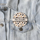 Recherche de motif noir et orange badges Automne