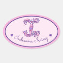 Recherche de monogramme i autocollants Personnalisation