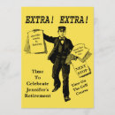 Recherche de journaux invitations Vintage