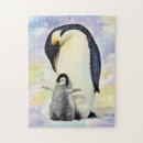 Recherche de poussins puzzles Antarctique