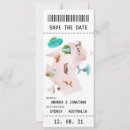 Recherche de boarding pass save the dates Ticket