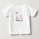 Recherche de monogramme rose tshirts Baby girl