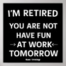 Recherche de humour de retraite posters Amusant