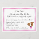 Recherche de canine invitations Chien