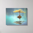 Zoek naar stilte canvas prints Natuur