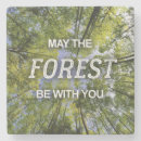 Recherche de forêts dessous de verres Vert