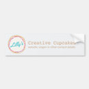 Recherche de boulangerie voiture autocollants Cupcakes
