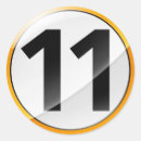 Zoek naar nummer 11 stickers Getallen