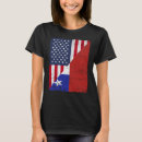 Zoek naar vlag van de chili tshirts Usa