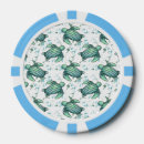 Recherche de tortue jetons poker Bleu