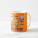 Recherche de fantôme de halloween tasses Zombie