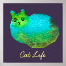 Zoek naar kattenkunst posters Kattenliefhebbers