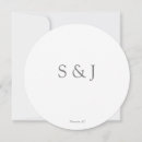 Recherche de gris blanc invitations Chic