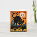 Zoek naar enge katten kaarten Pompoen