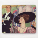 Recherche de femmes vintages tapis souris Rétro