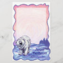 Recherche de ours polaire papier à lettre Arctique