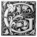 Recherche de lettre g carreaux Monogramme