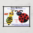 Zoek naar insect cartoon briefkaarten Honing