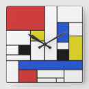 Zoek naar piet mondrian klokken Abstract