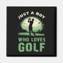Recherche de joueur de golf magnets Golfeur