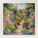 Recherche de jardins anglais puzzles Coloré