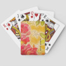 Recherche de roses vintages jeux de cartes Féminin