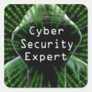 Recherche de cyber autocollants Technologie