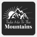 Recherche de montagne noire autocollants Nature