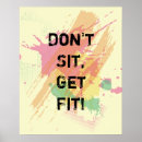 Zoek naar zorg posters Fitness