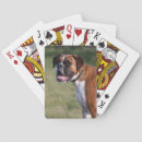 Recherche de boxer jeux de cartes Red and white