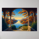 Recherche de rayons de lumière posters Reflet