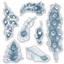 Zoek naar peafowl stickers Blauw