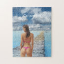 Recherche de bikini puzzles Plage